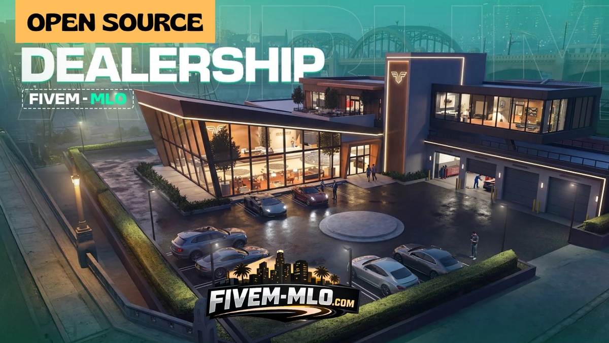 Luxury Dealership MLO FiveM | Open Source